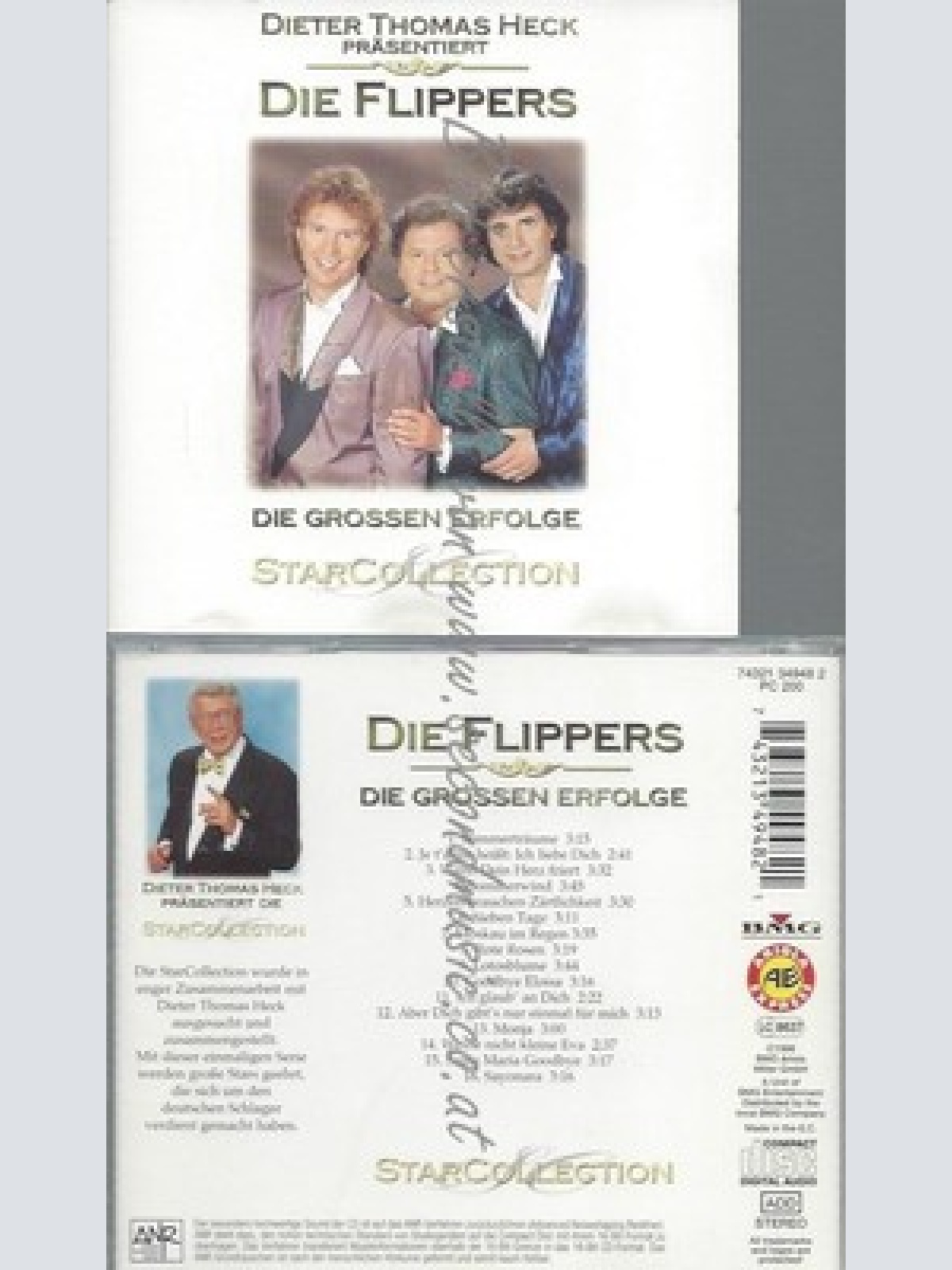 CD--DIE FLIPPERS - - -- DIE GROSSEN ERFOLGE