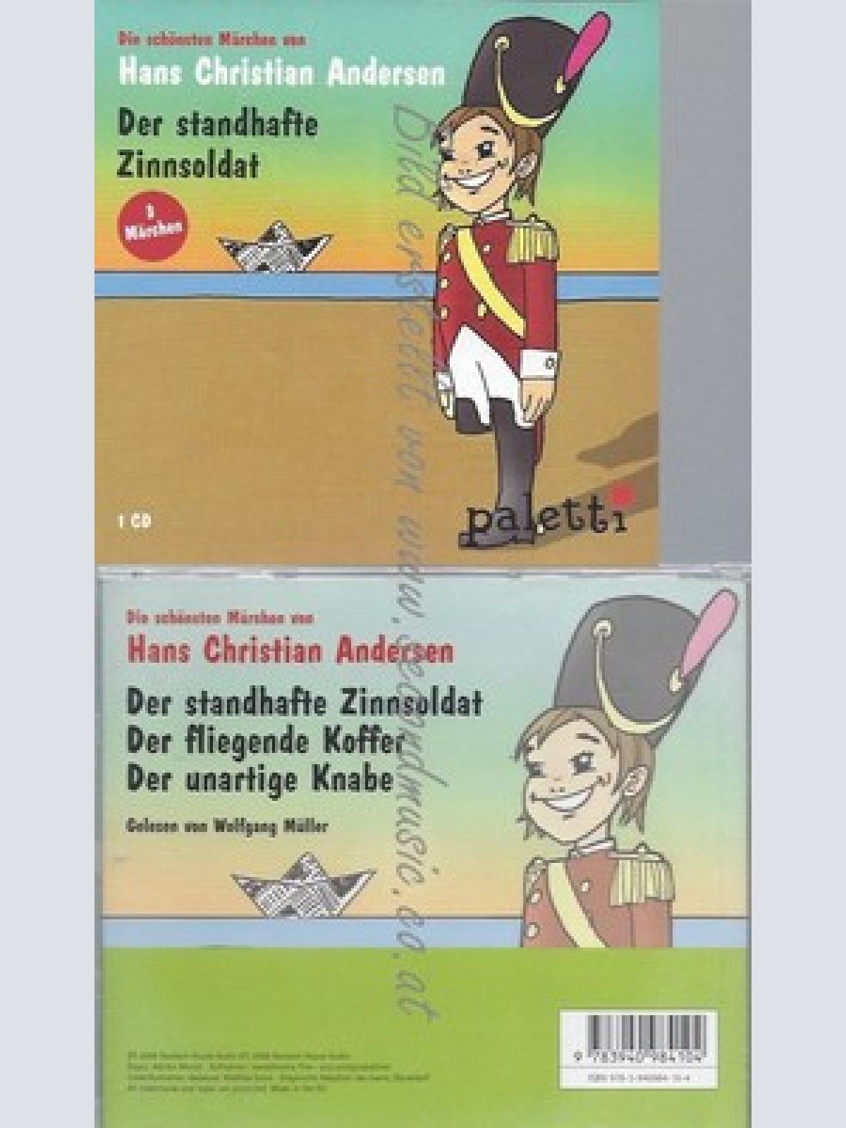 CD--HANS CHRISTIAN ANDERSEN - - -- DAS HAESSLICHE JUNGE ENTLEIN