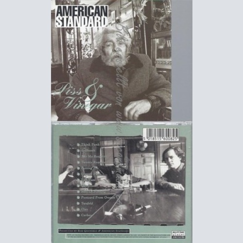 CD--AMERICAN STANDARD--AMERICAN STANDARD - PISS & VINEGAR - [CD]IMPORT