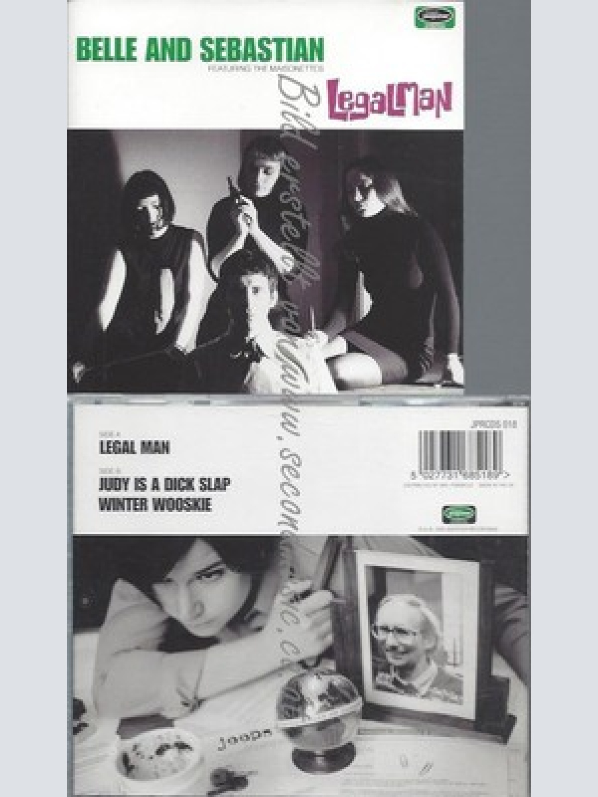 CD--BELLE & SEBASTIAN--LEGAL MAN | SINGLE
