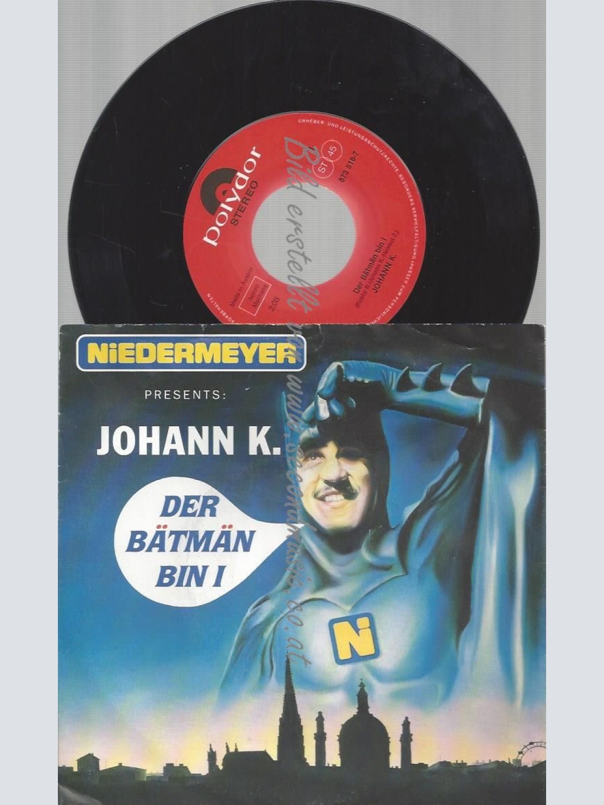 7"   Niedermeyer Presents: Johann K.  Der Bätmän Bin I