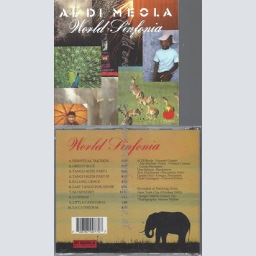 CD--AL DI MEOLA--WORLD SINFONIA --