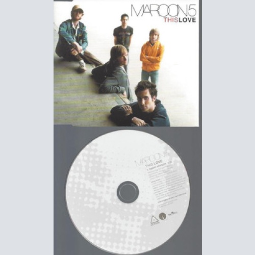 CD--PROMO--MAROON 5 --THIS LOVE