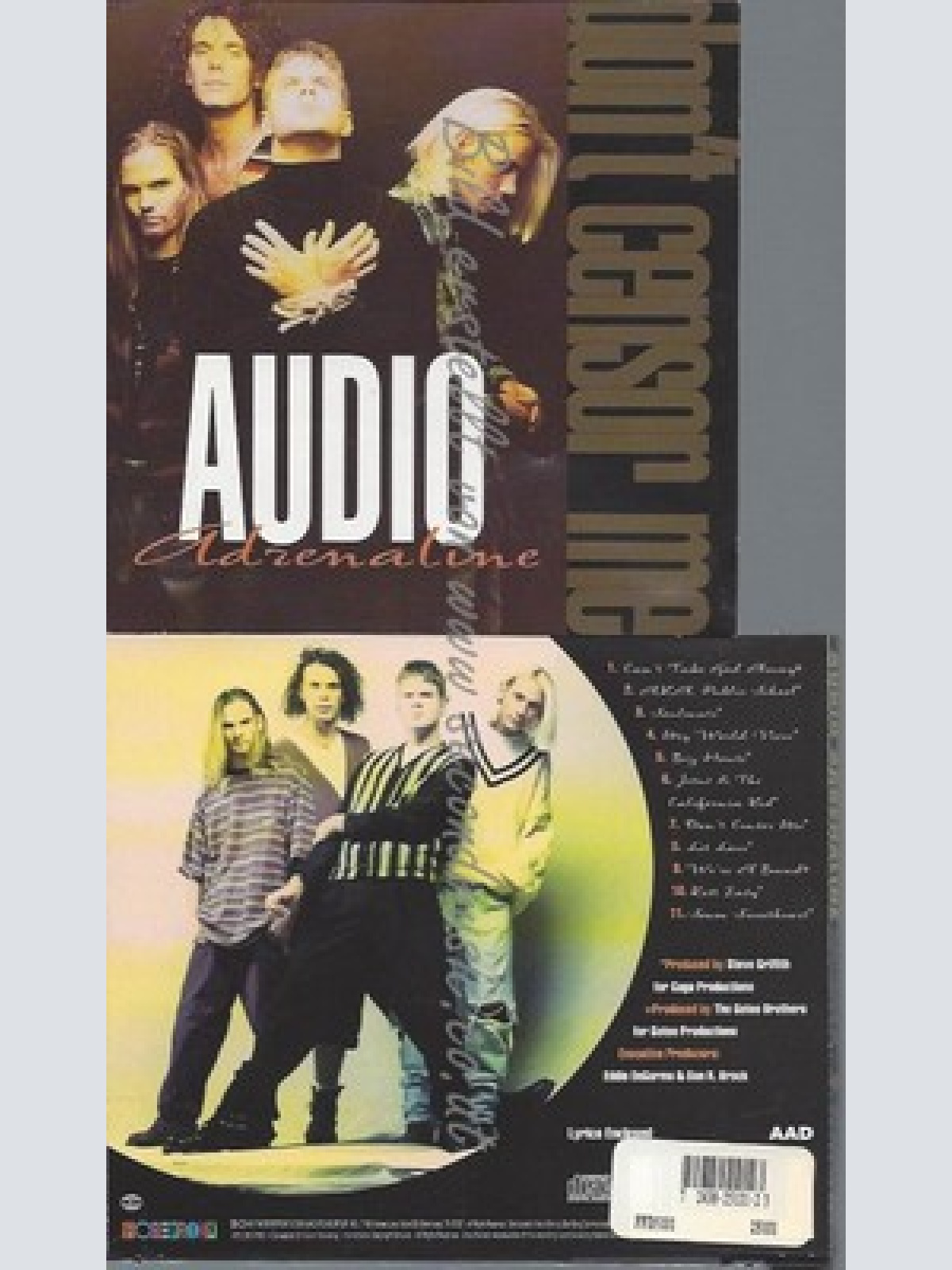 CD--AUDIO ADRENALINE--DON'T CENSOR ME | IMPORT