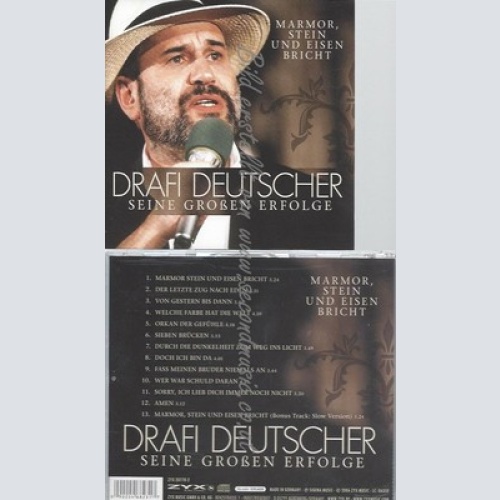CD--DRAFI DEUTSCHER --MARMOR, STEIN UND EISEN BRICHT - SEINE GROßEN ERFOLGE