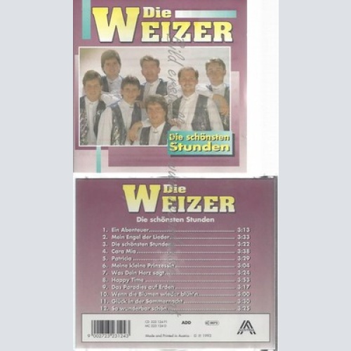 CD--DIE WEIZER--DIE SCHOENSTEN STUNDEN