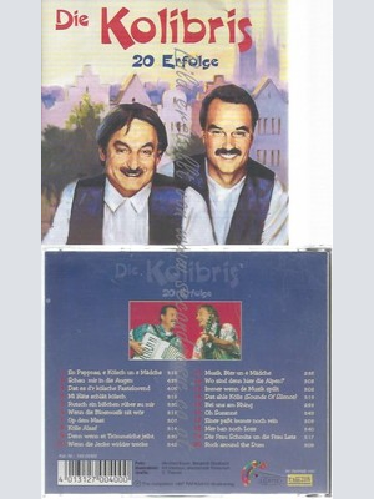 CD--DIE KOLIBRIS--20 ERFOLGE