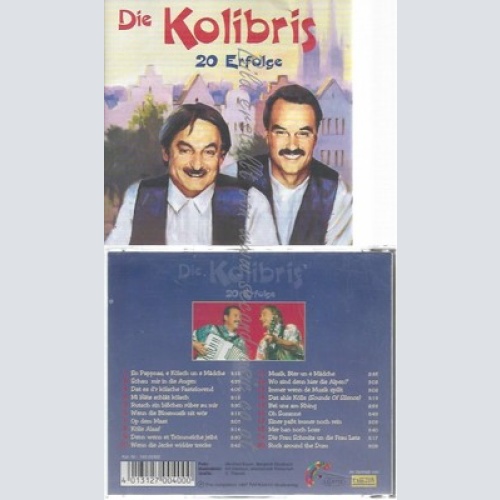 CD--DIE KOLIBRIS--20 ERFOLGE