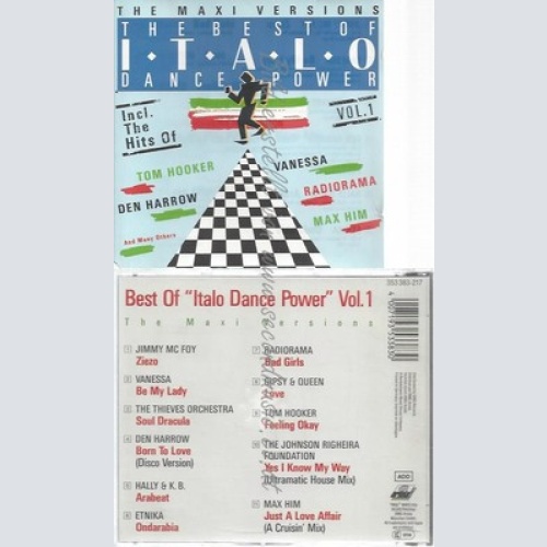 CD--THE BEST OF ITALO DANCE--THE MAXI VERSIONS