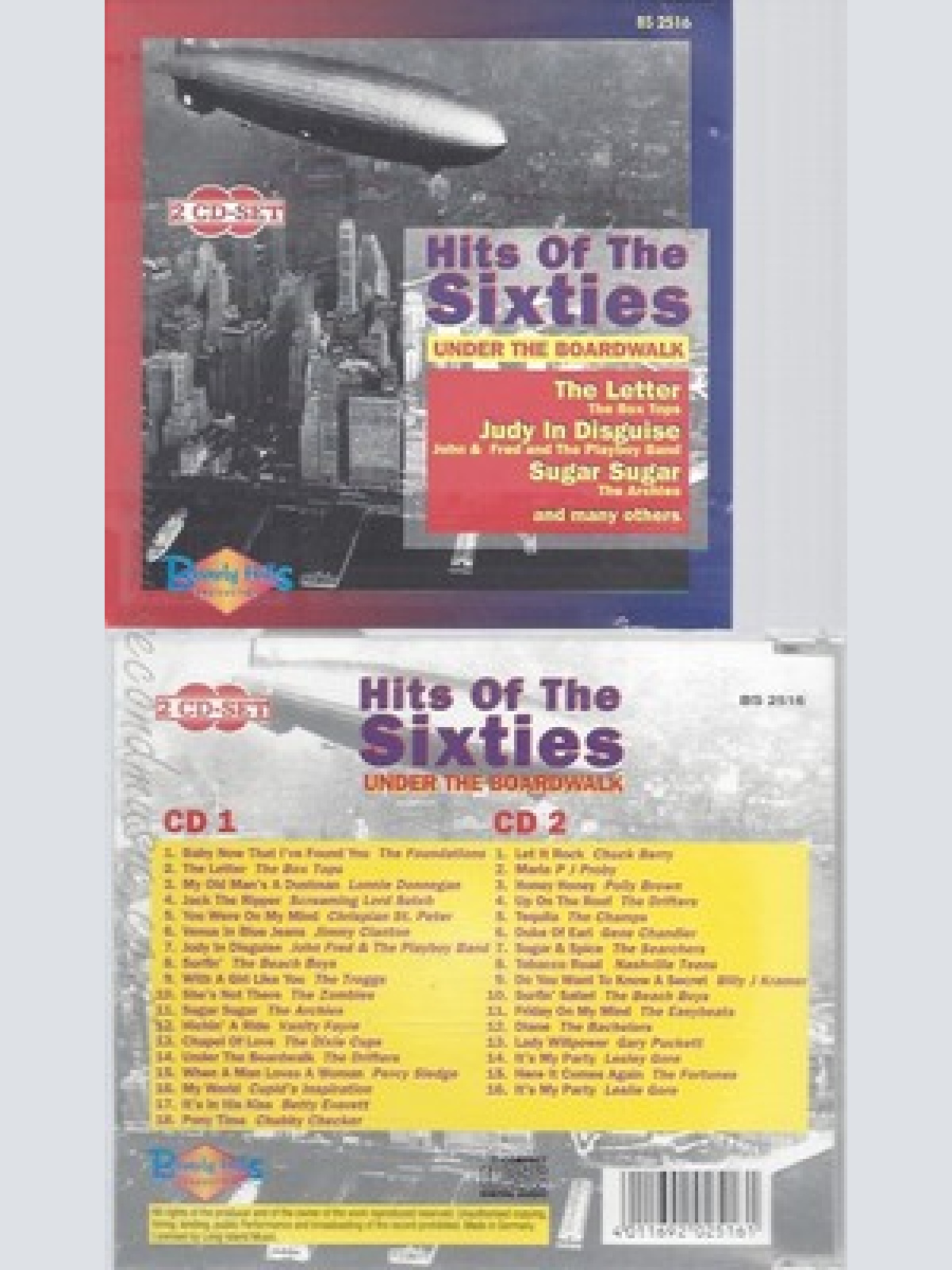 CD--UNDER THE BOARDWALK----- FOUNDATIONS, BOX TOPS, LONNIE DONEGAN, SCREAMING LO