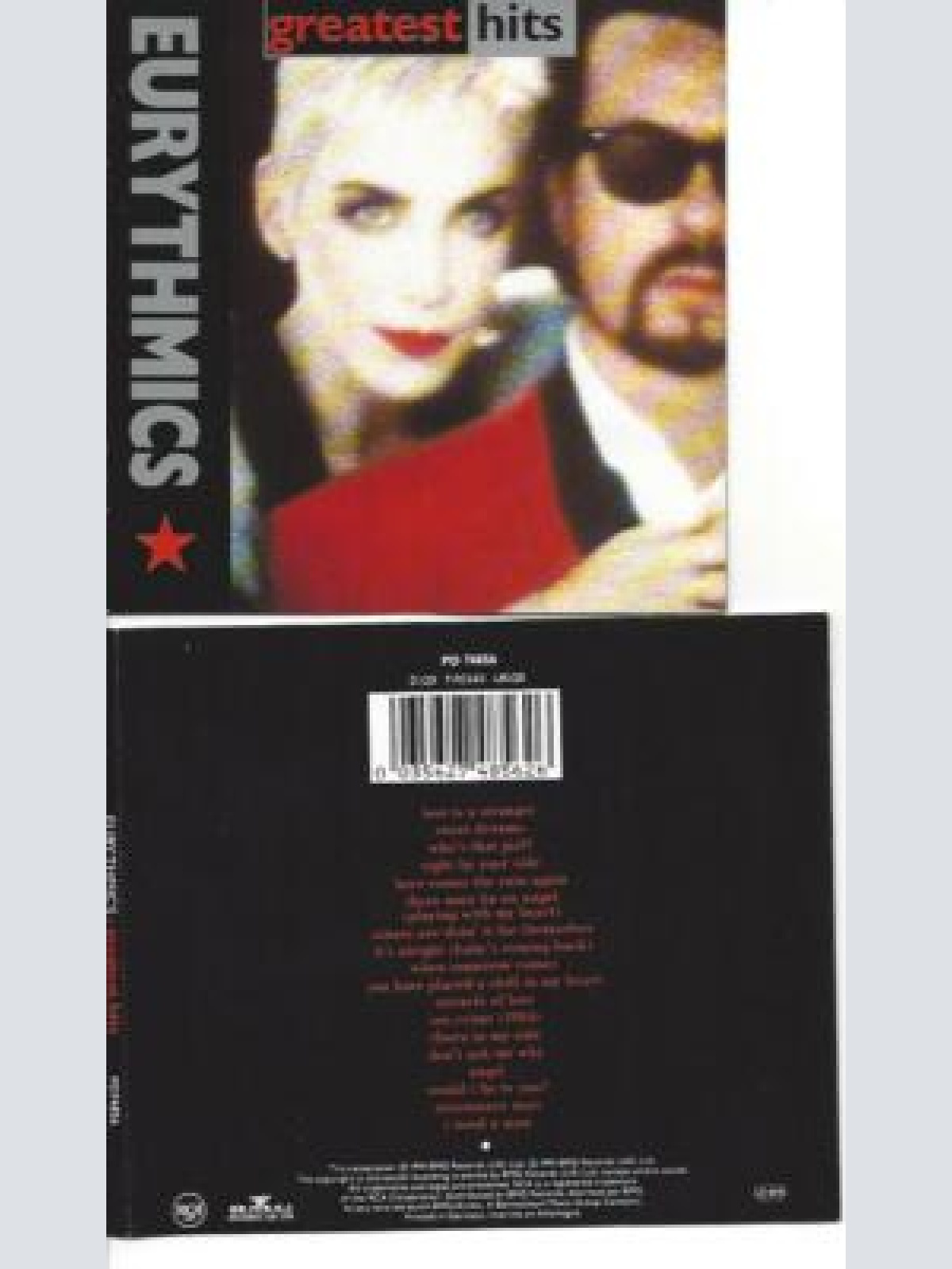 CD--EURYTHMICS -- -- GREATEST HITS