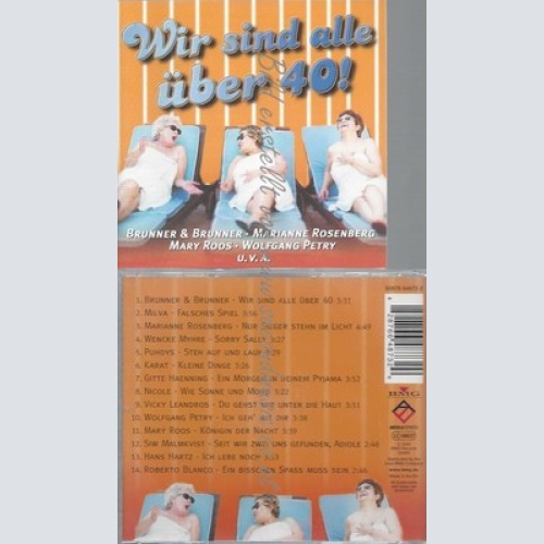 CD--BRUNNER & BRUNNER -- -- WIR SIND ALLE UEBER 4--!