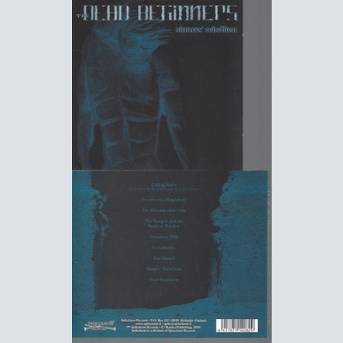 CD--DEAD BEGINNERS--SINNERS REBELLION