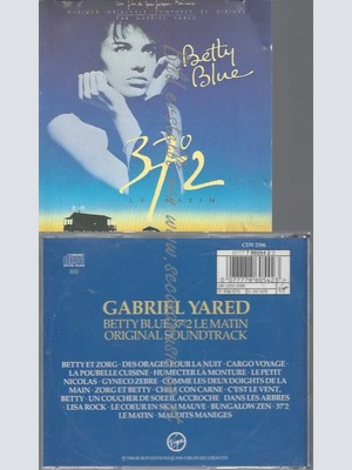 CD--GABRIEL YARED -- --- BETTY BLUE
