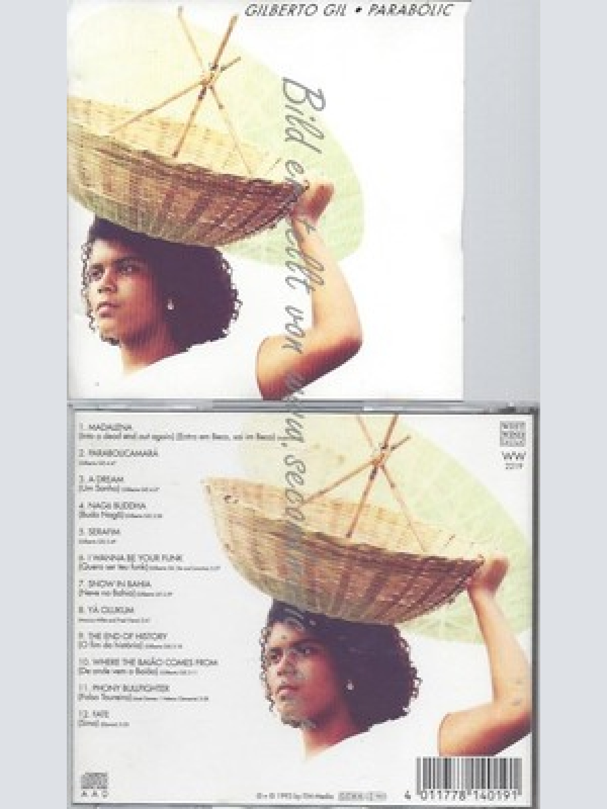 CD--GILBERTO GIL -- --- PARABOLIC