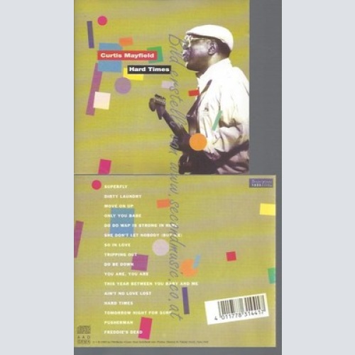 CD--CURTIS MAYFIELD -- --- HARD TIMES