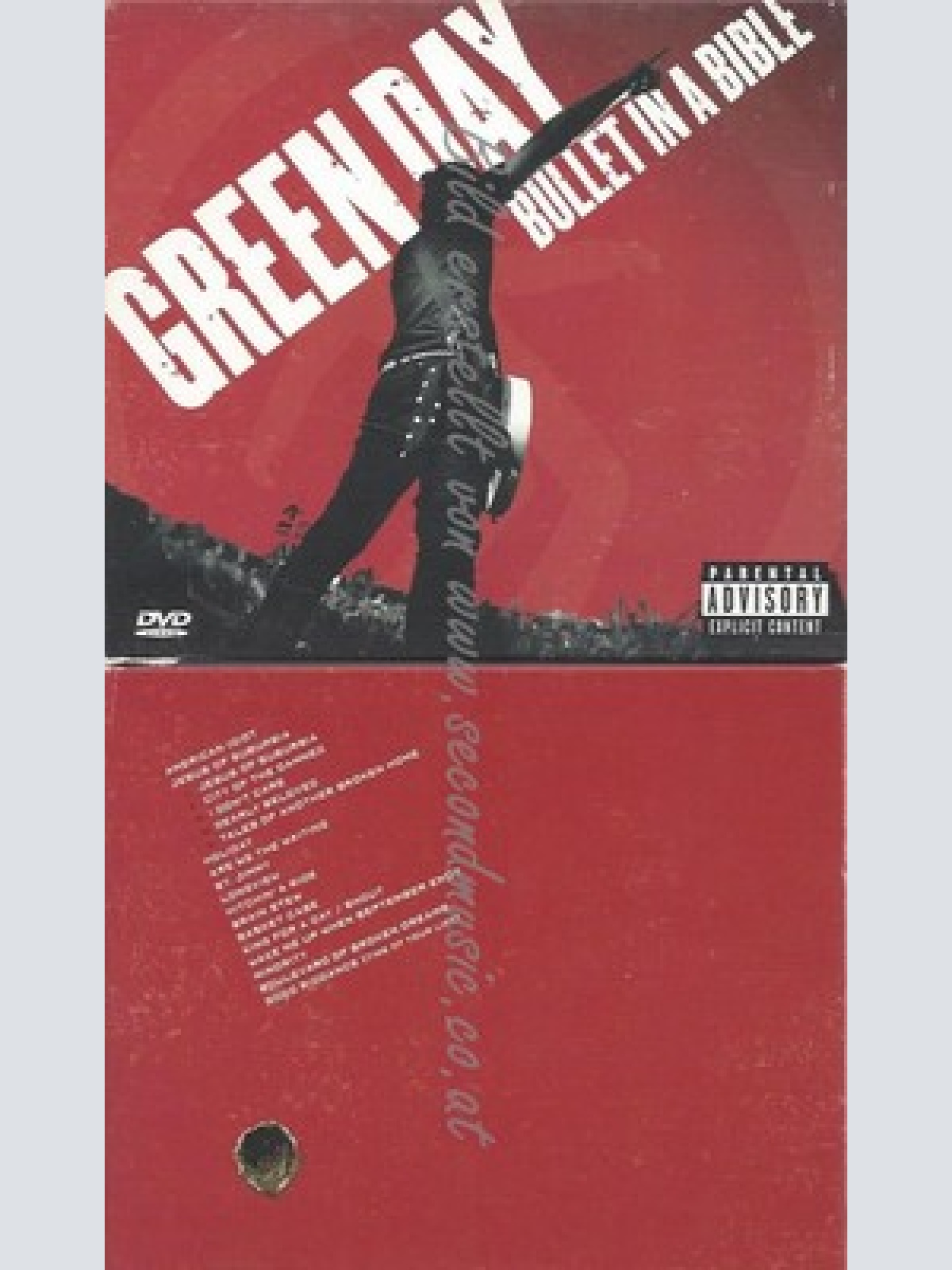 CD--GREEN DAY -- BULLET IN A BIBLE----CD + DVD- DIGI