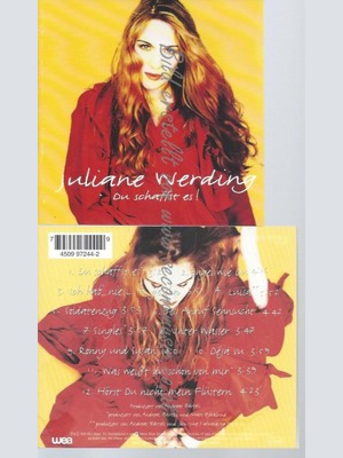 CD--JULIANE WERDING -- -- DU SCHAFFST ES
