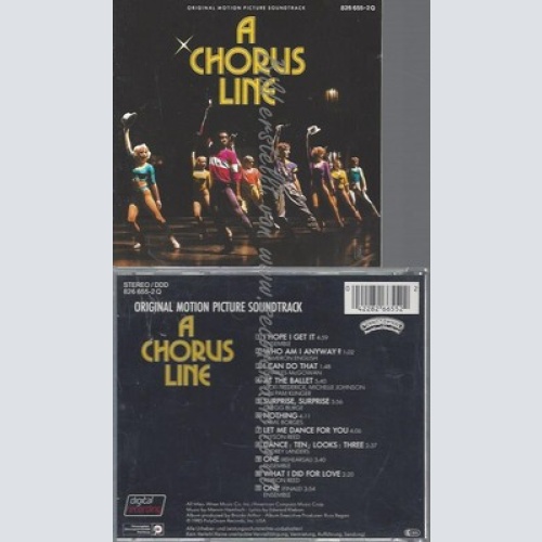 CD--OST/VARIOUS,  MICHELLE JOHNSON -- --- A CHORUS LINE