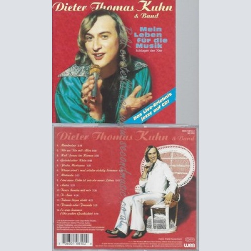CD--DIETER THOMAS KUHN -- -- MEIN LEBEN FUER DIE MUSIK