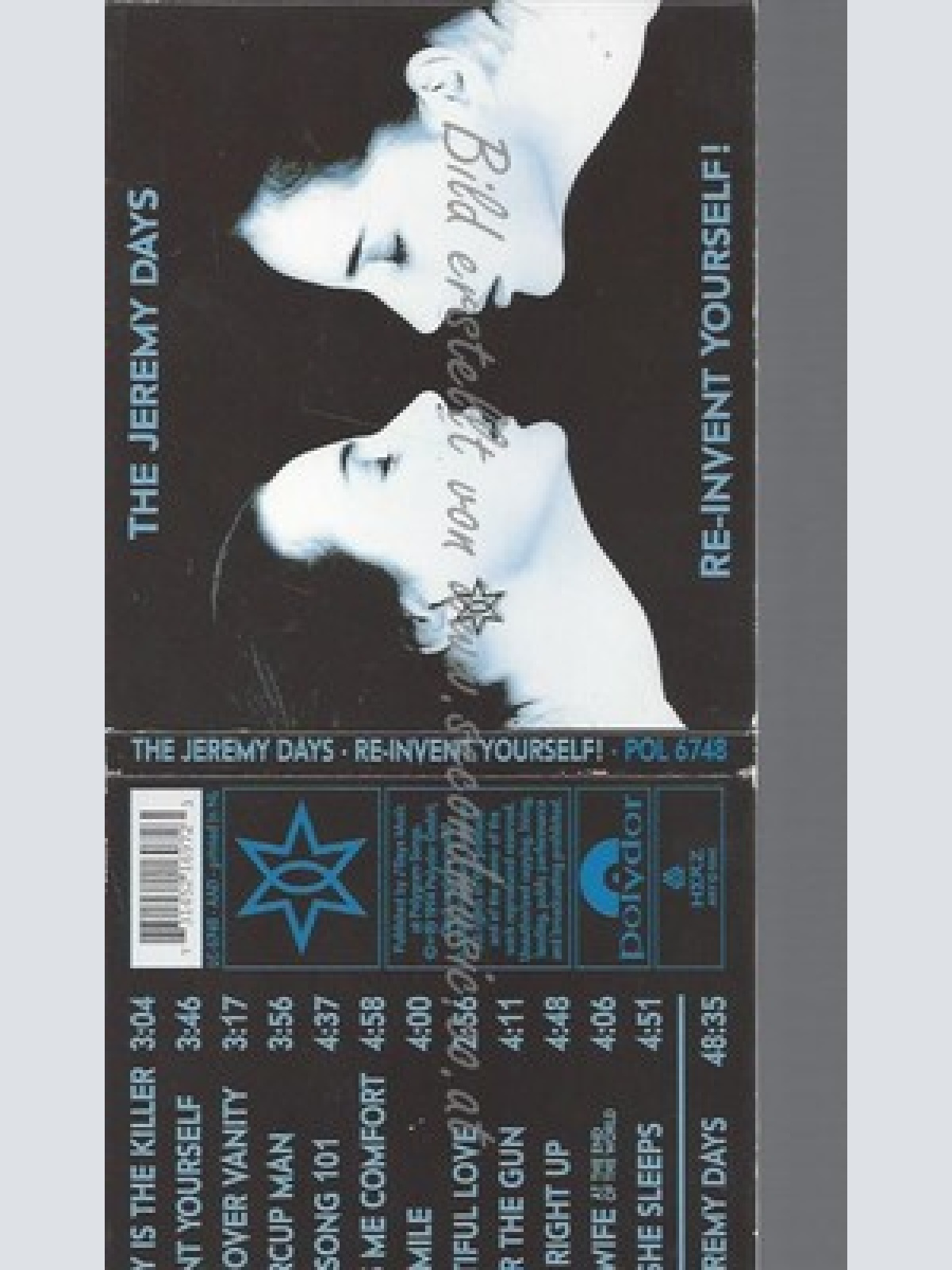 CD--THE JEREMY DAYS -- -- RE-INVENT YOURSELF-1994-