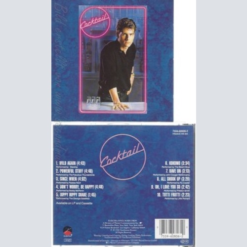 CD--VARIOUS -- --- COCKTAIL --TOM CRUISE