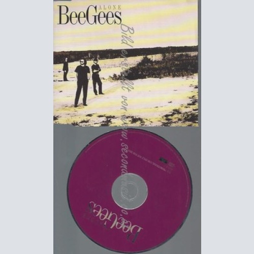CD--PROMO--BEE GEES--ALONE--