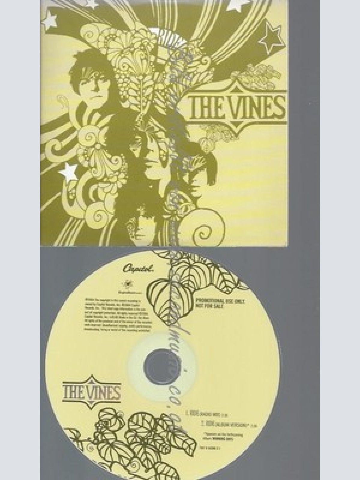 CD--PROMO--THE VINES-RIDE--2 TRACKS