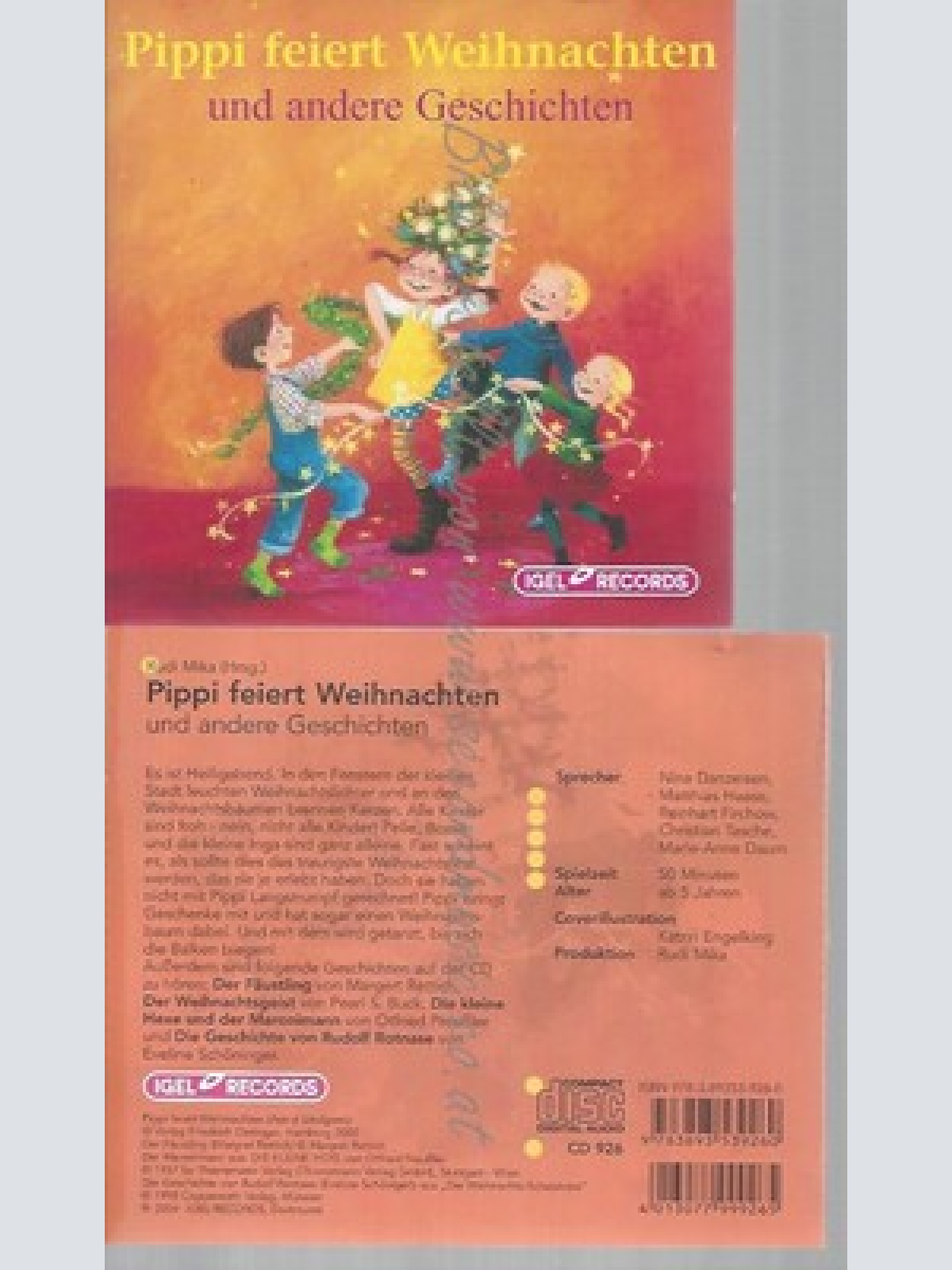 CD--ASTRID LINDGREN UND MA RETTICH -- -- PIPPI FEIERT WEIHNACHTEN