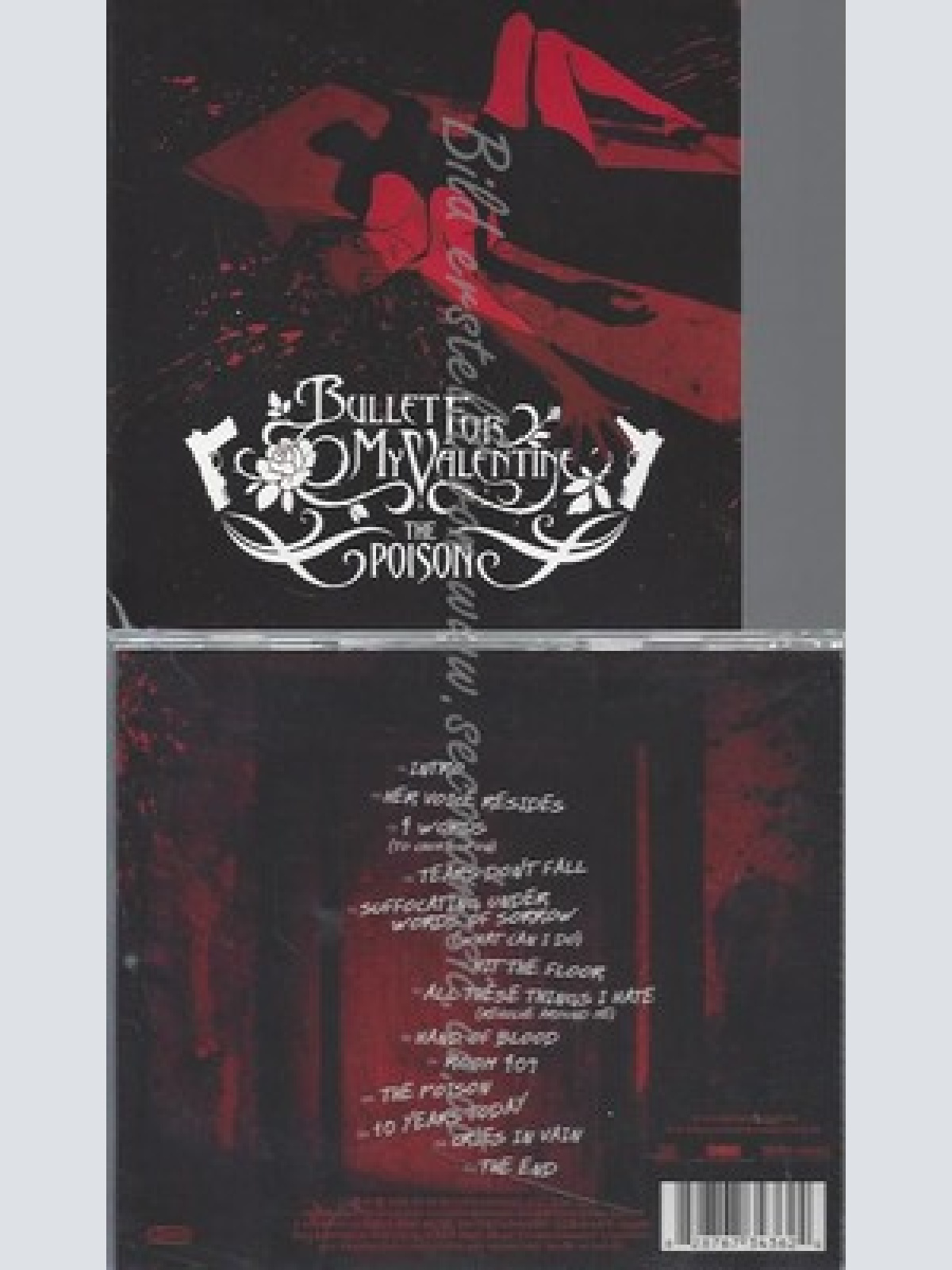 CD--BULLET FOR MY VALENTINE--THE POISON