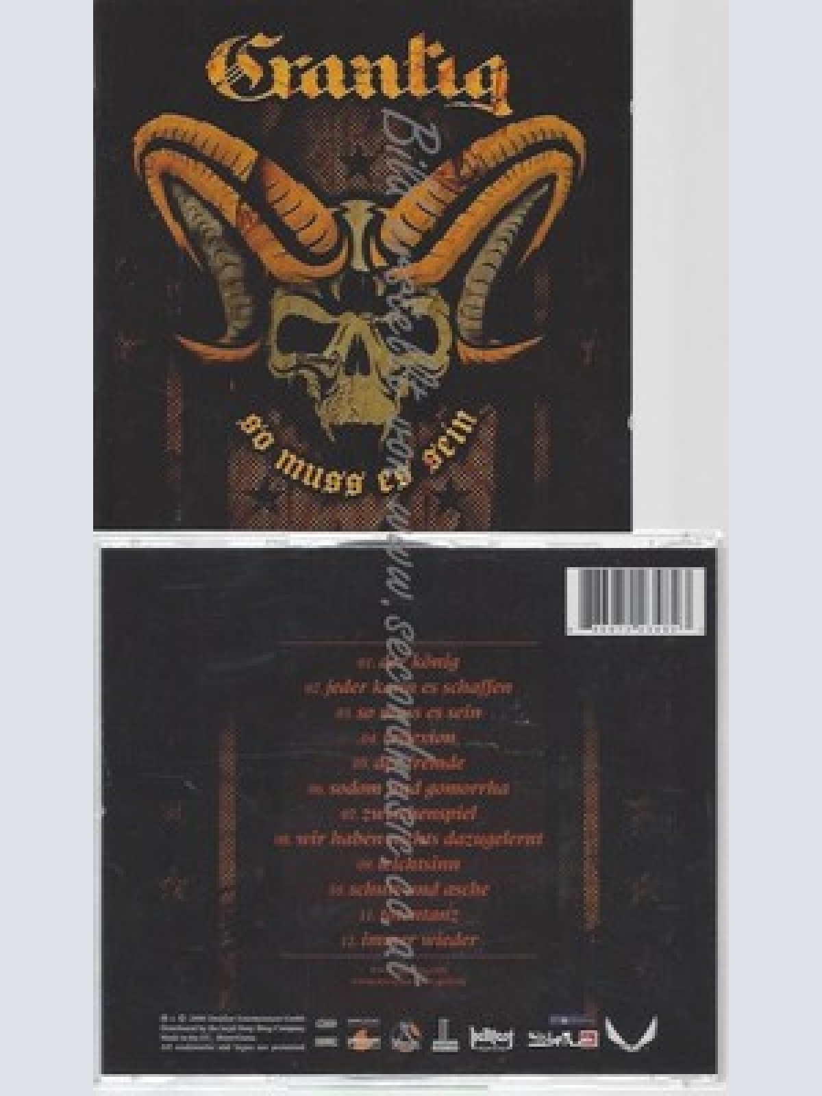 CD--GRANTIG--SO MUSS ES SEIN