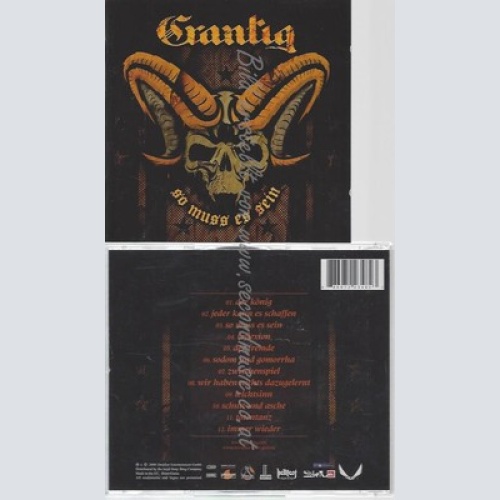 CD--GRANTIG--SO MUSS ES SEIN