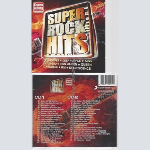 CD--VAR--SUPER ROCK HITS | DOPPEL-CD