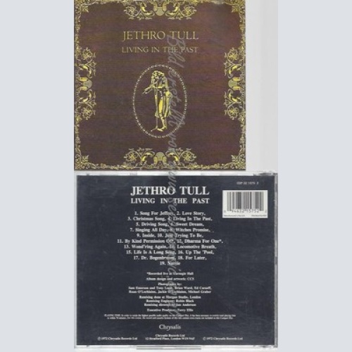 CD--JETHRO TULL--LIVING IN THE PAST