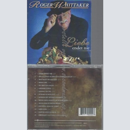 CD--ROGER WHITTAKER -- -- LIEBE ENDET NIE