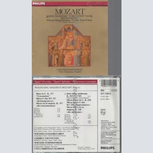 CD--SPATZENMESSE / WIENER SÄNGERKNABEN, WOLFGANG AMADEUS--KRÖNUNGSMESSE