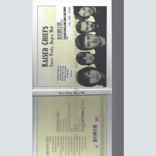 CD--KAISER CHIEFS -- -YOURS TRULLY ANGRY MOB---LTD. DELUXE EDITION- [CD + DVD]