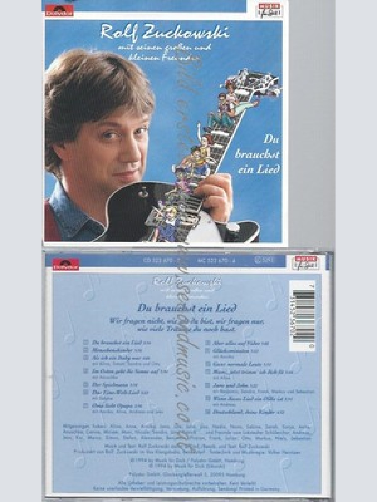 CD--ROLF ZUCKOWSKI -- -- DU BRAUCHST EIN LIED