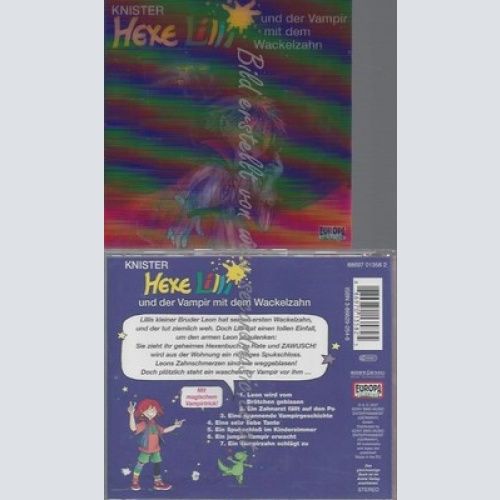 CD--KNISTER -- --- HEXE LILLI UND DER VAMPIR MIT DEM WACKELZAHN