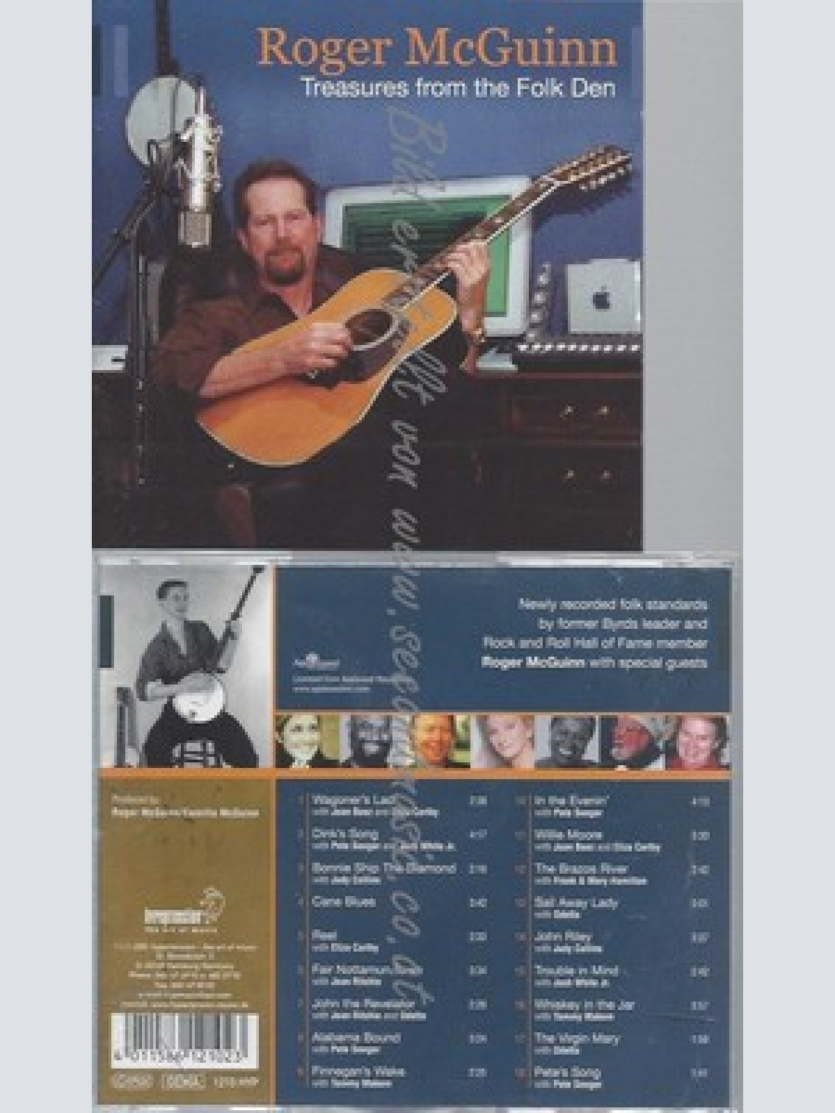 CD--ROGER MCGUINN -- -- TREASURES FROM THE FOLK DEN