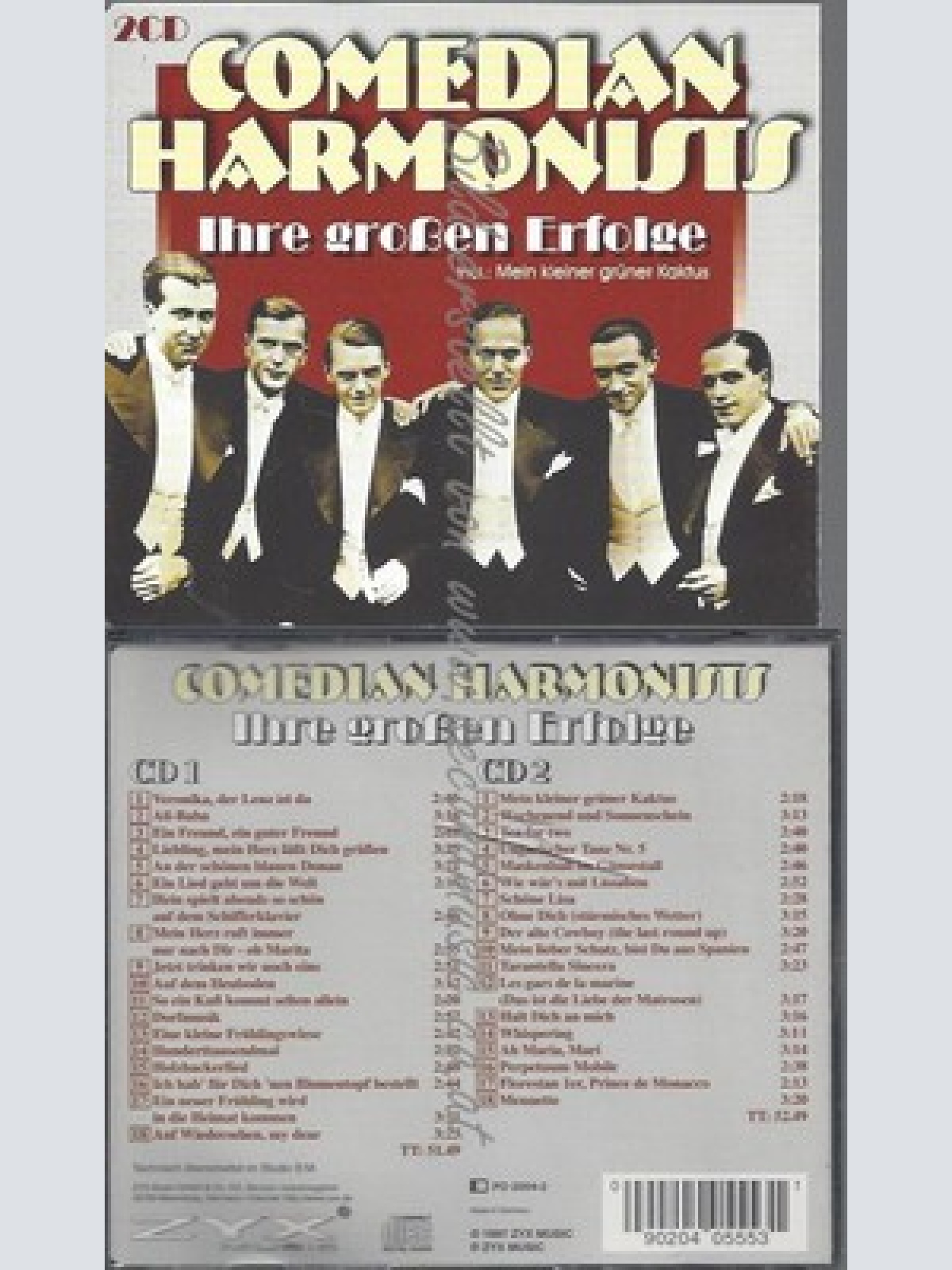 CD--THE COMEDIAN HARMONISTS -- --CD -- IHRE GROSSEN ERFOLGE I