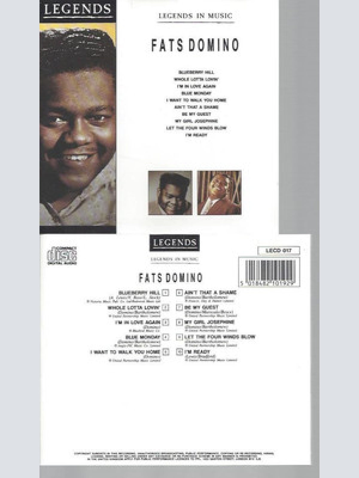 CD-- FATS DOMINO --LEGENDS