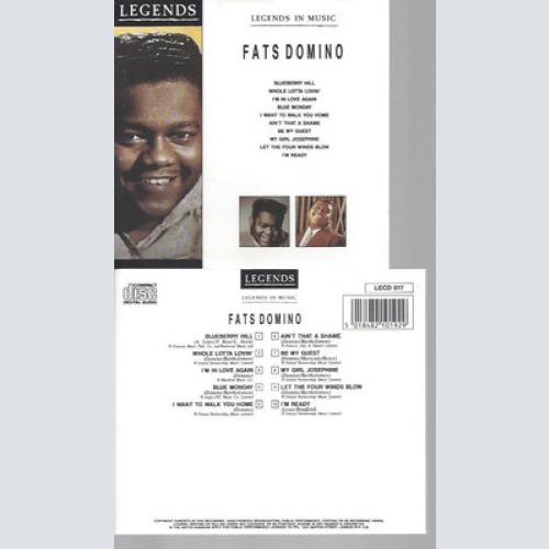 CD-- FATS DOMINO --LEGENDS
