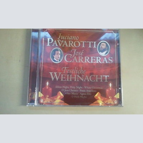 CD--LUCIANO PAVAROTTI--JOSE CARRERAS--FESTLICHE WEIHNACHT ----ALBUM