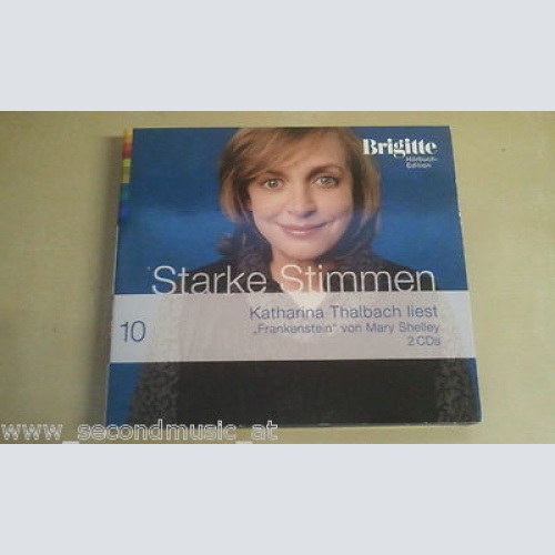 CD--HÖRBUCH--BRIGITTE --STARKE STIMMEN--FRANKENSTEIN  VON MARY SHELLEY-- --ALBUM