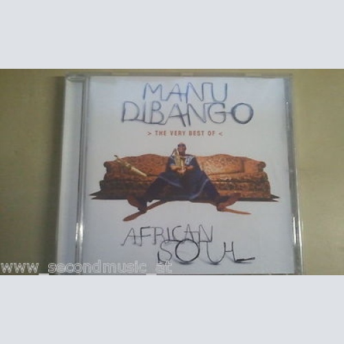 CD---MANU DIBANDO--AFRICAN SOUL--THE VERY BEST OF - -ALBUM