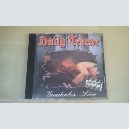 CD---DAILY TERROR--GNADENLOS LIVE---ALBUM