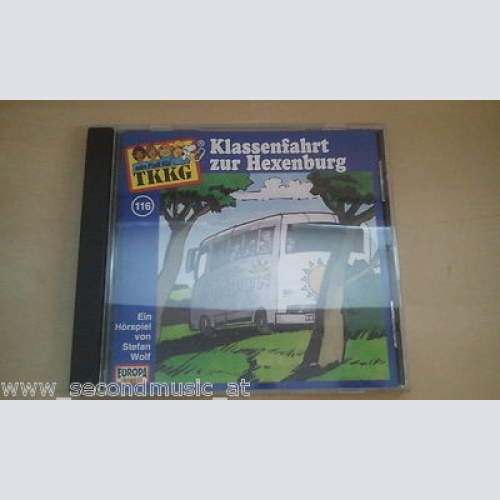 CD--TKKG--KLASSENFAHRT ZUR HEXENBURG --FOLGE 116--