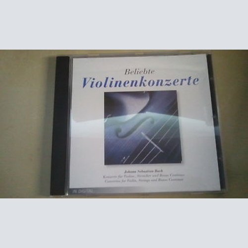 CD--johann sebastian bach--beliebte violinenkonzerte---- --ALBUM