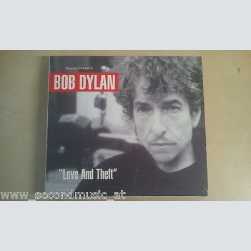 CD--BOB DYLAN --LOVE AND THEFT--2 CD--DIGI----2001 -ALBUM